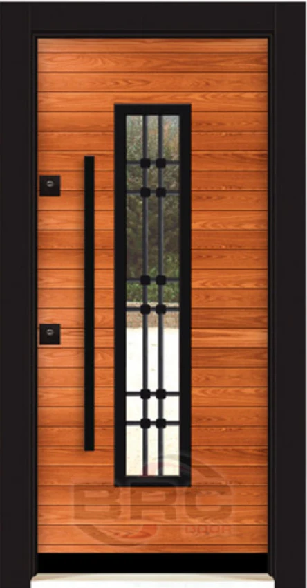 OLBA 502 Dış İklim Thermo Wood kapı modeli